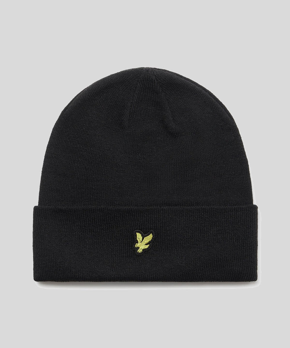 Lyle & Scott Beanie - True Black