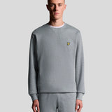 Lyle & Scott Crew Neck Sweatshirt Mid Grey Marl