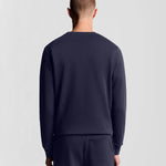 Lyle & Scott Crew Neck Sweatshirt Navy hinten