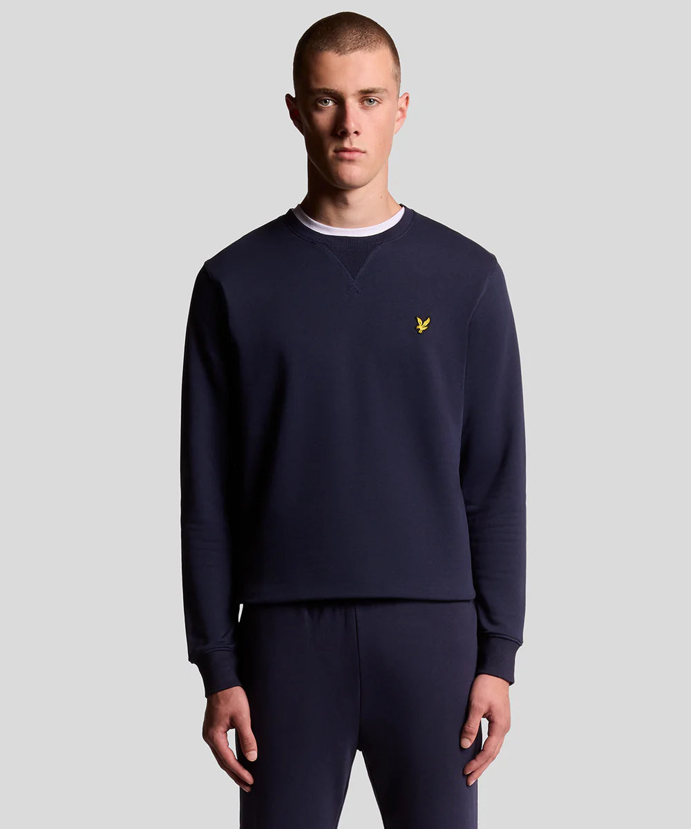 Lyle & Scott Crew Neck Sweatshirt Navy