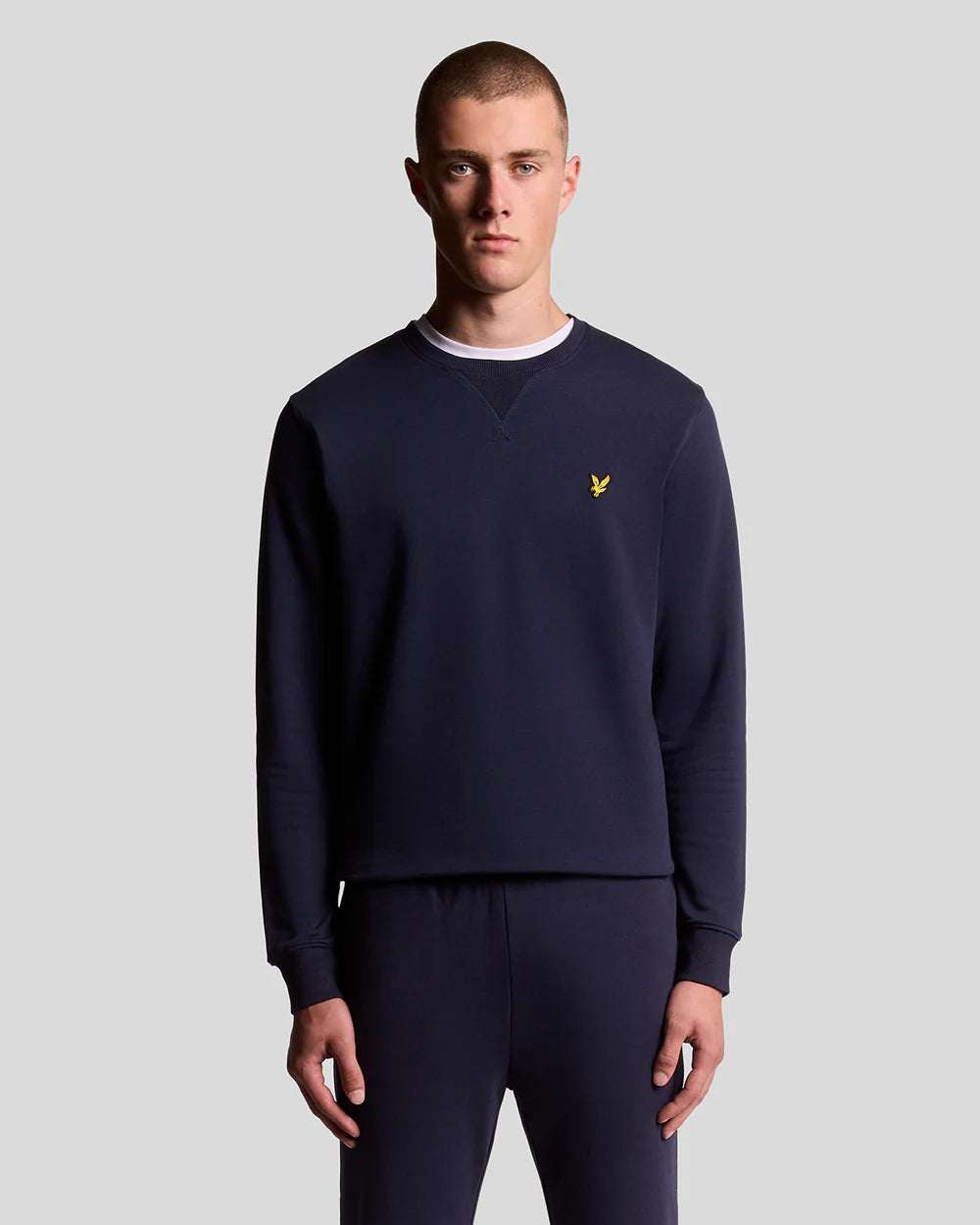Lyle & Scott Crew Neck Sweatshirt Navy