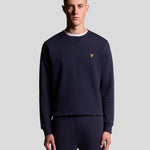 Lyle & Scott Crew Neck Sweatshirt Navy