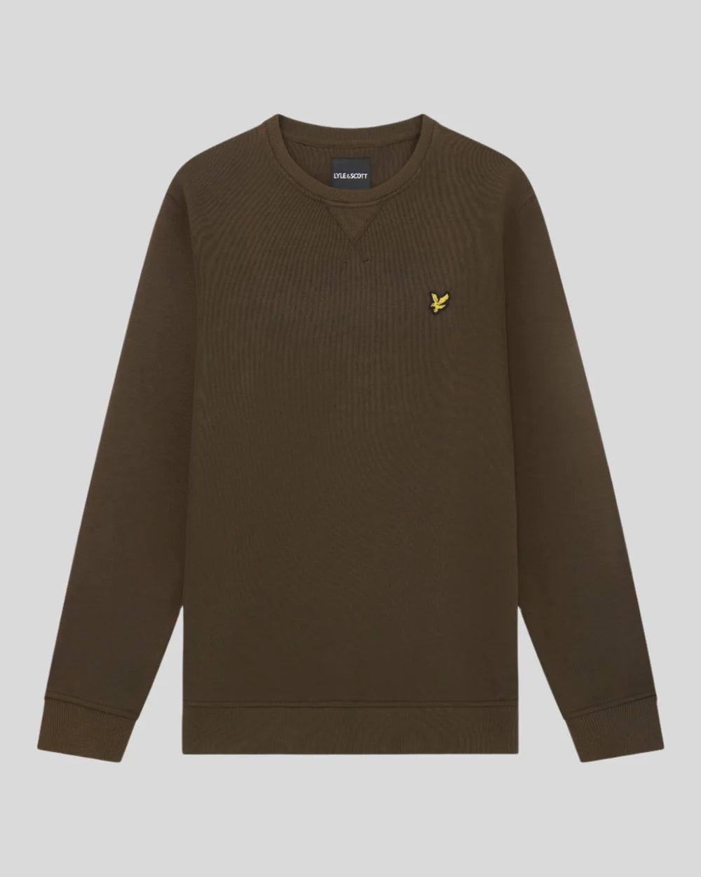 Lyle and Scott Crew Neck Sweatshirt Olive