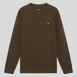 Lyle and Scott Crew Neck Sweatshirt Olive