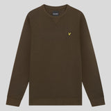 Lyle and Scott Crew Neck Sweatshirt Olive