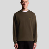 Lyle & Scott Crew Neck Sweatshirt Olive