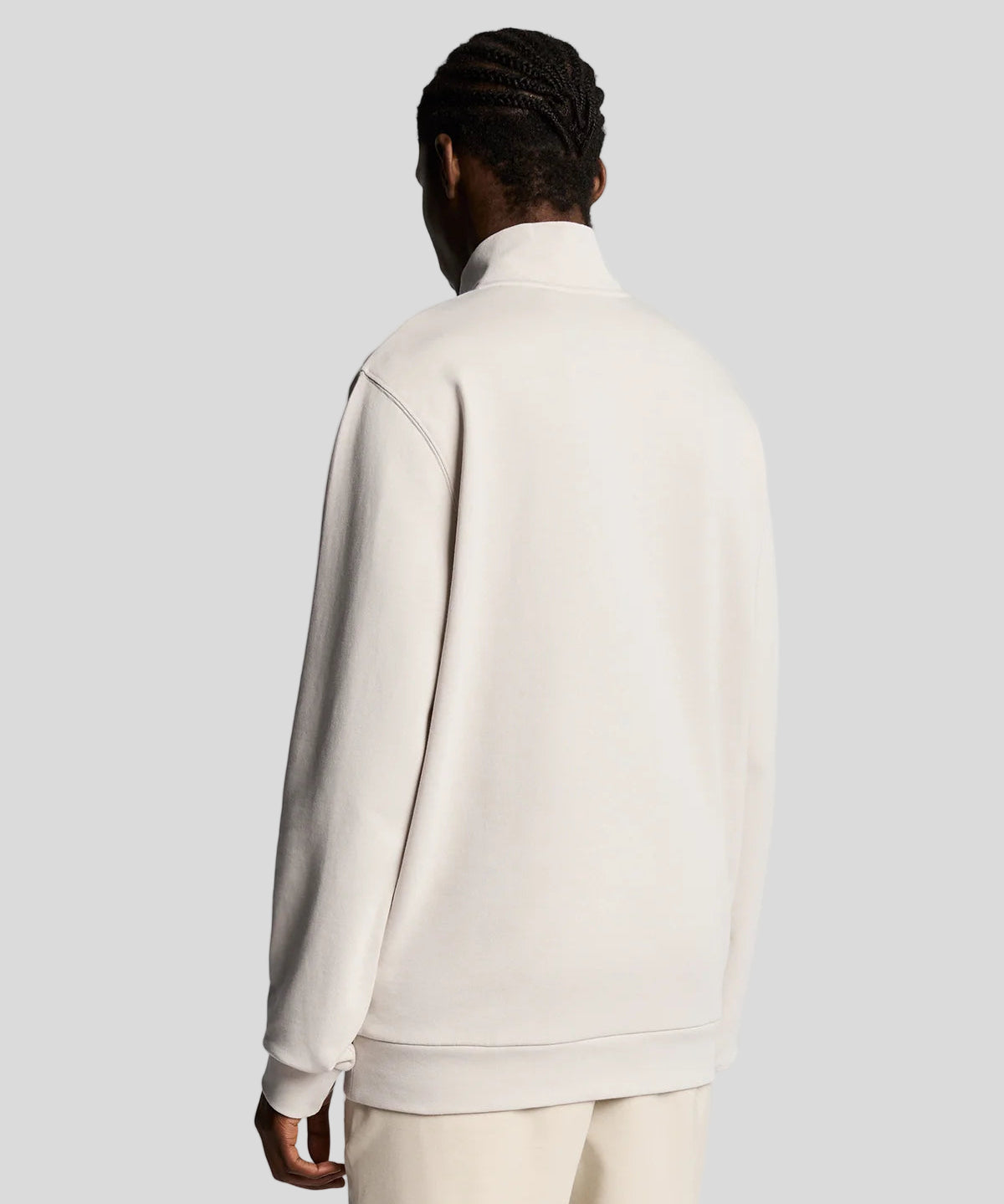Lyle and Scott Loopback Quarter Zip Sweat Cove hinten