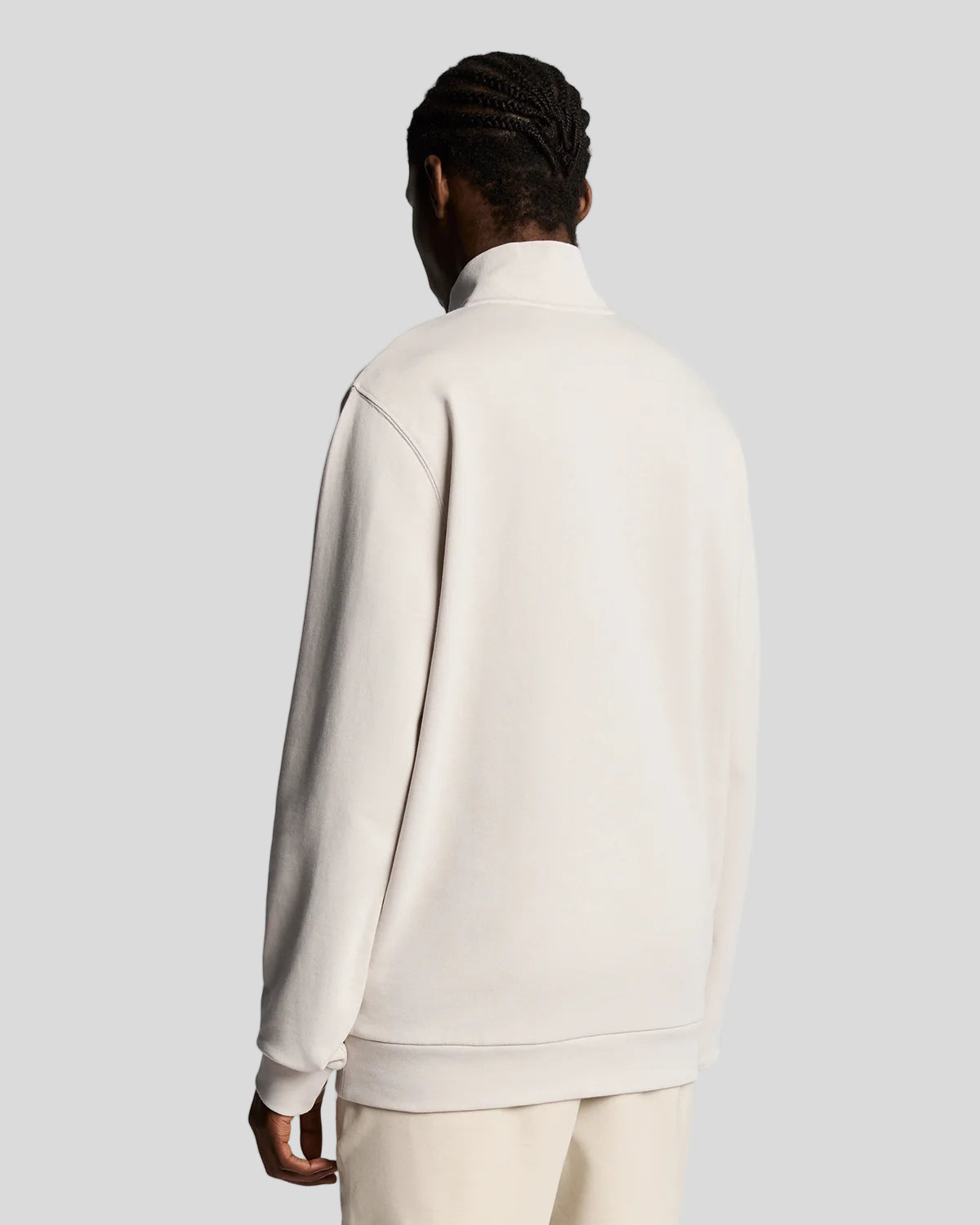 Lyle and Scott Loopback Quarter Zip Sweat Cove hinten
