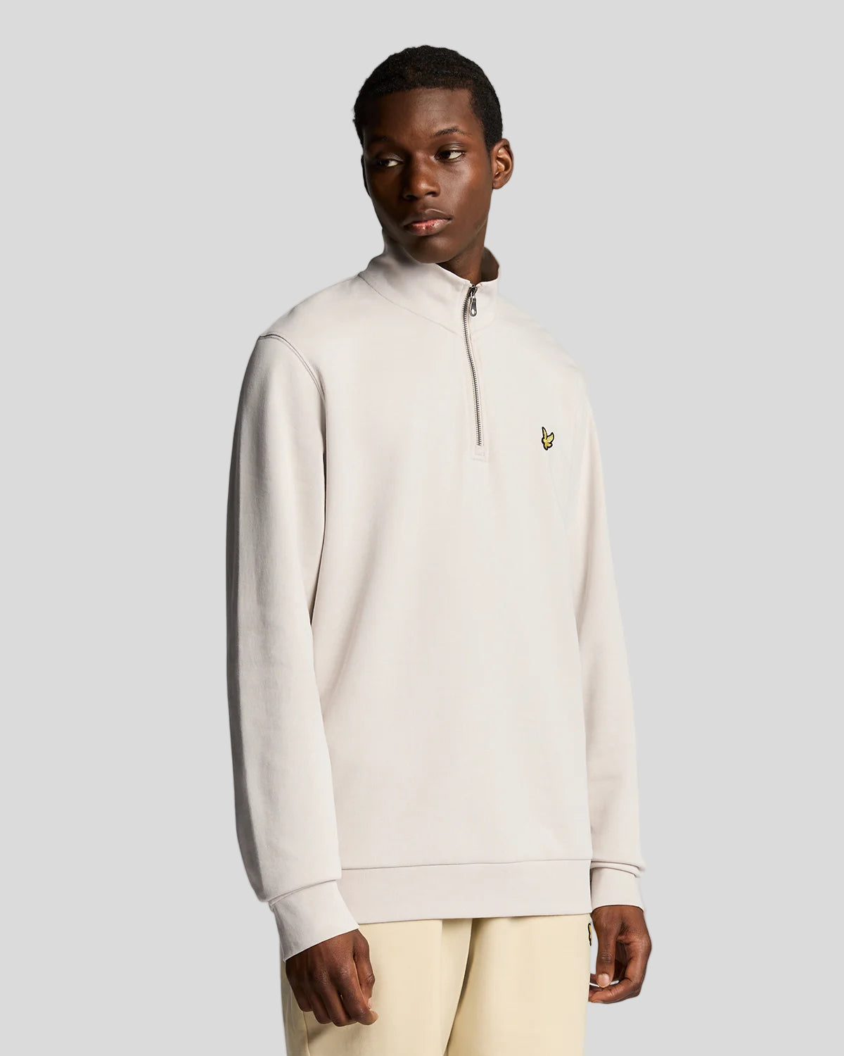 Lyle and Scott Loopback Quarter Zip Sweat Cove