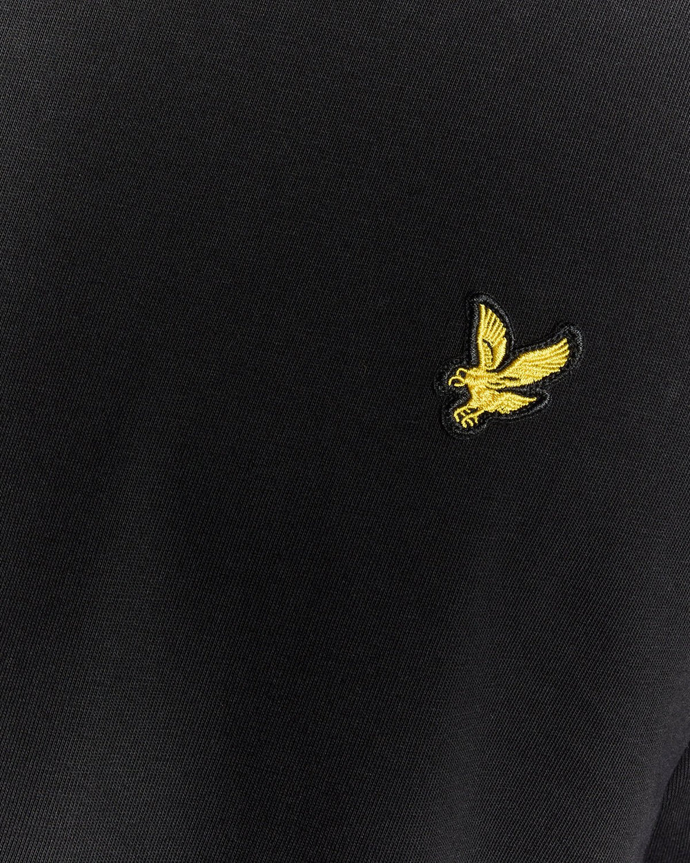 Lyle and Scott Plain T-Shirt Jet Black Detailansicht