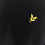 Lyle and Scott Plain T-Shirt Jet Black Detailansicht
