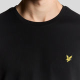 Lyle & Scott Plain T-Shirt Jet Black Detailansicht