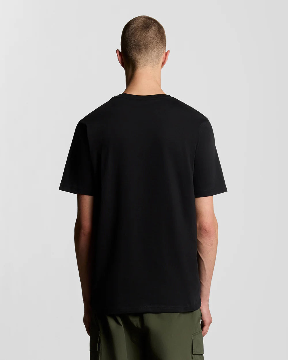 Lyle & Scott Plain T-Shirt Jet Black hinten