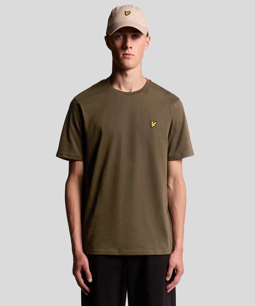 Lyle & Scott Plain T-Shirt Olive