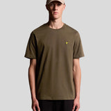 Lyle & Scott Plain T-Shirt Olive