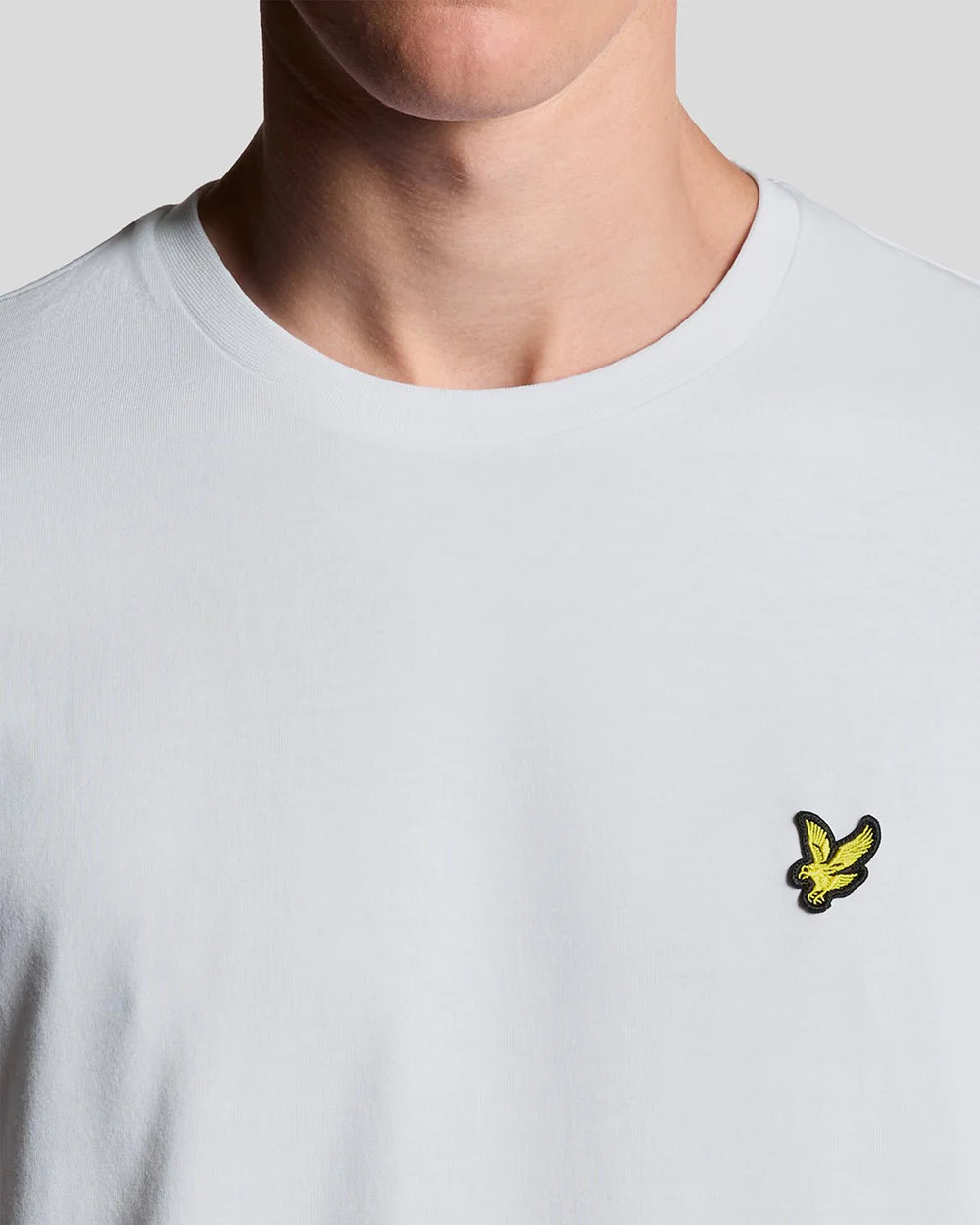 Lyle & Scott Plain T-Shirt White Detailansicht