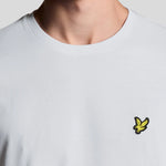 Lyle & Scott Plain T-Shirt White Detailansicht