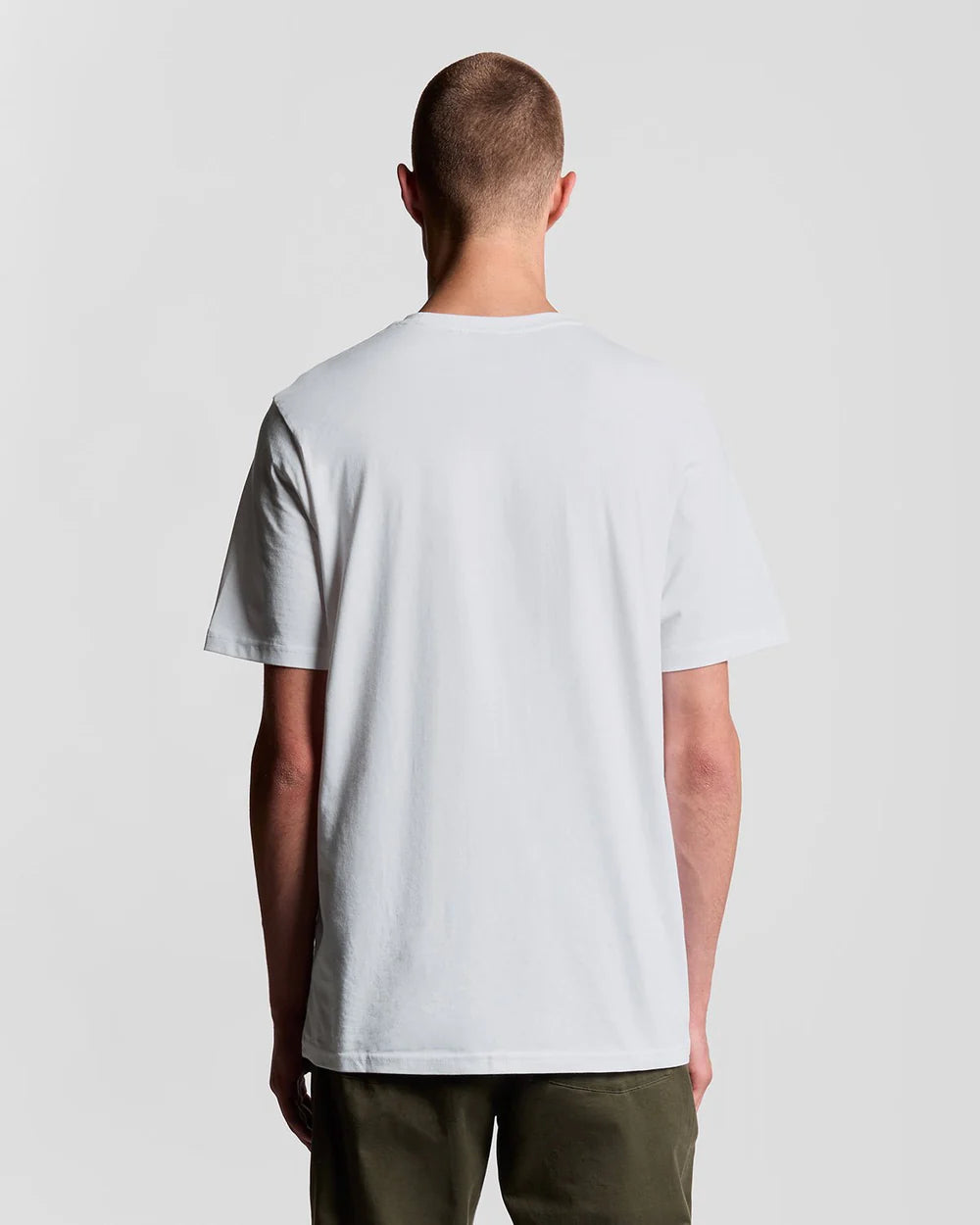 Lyle & Scott Plain T-Shirt White hinten