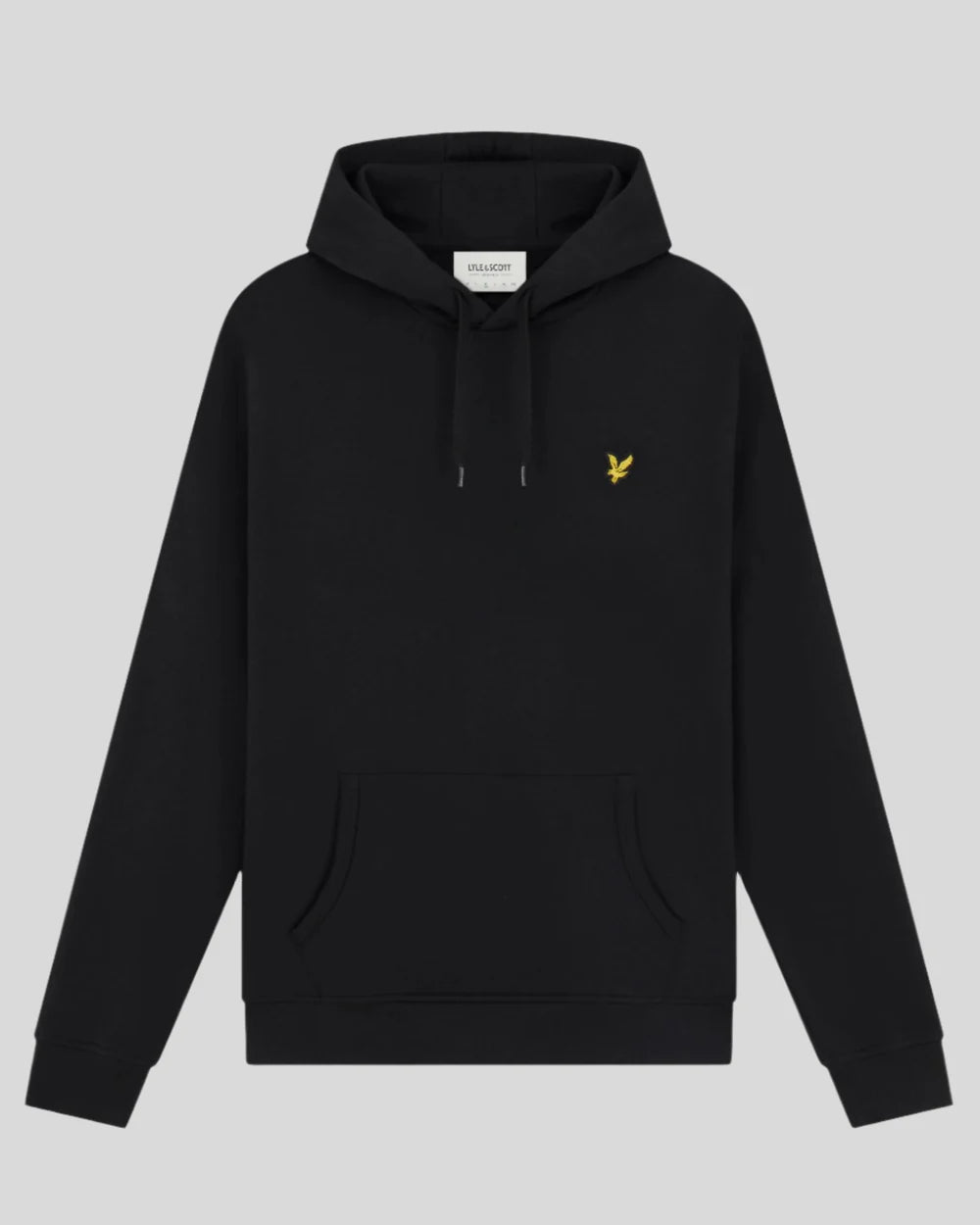 Lyle and Scott Pullover Hoodie Jet Black 