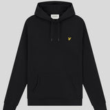 Lyle and Scott Pullover Hoodie Jet Black 