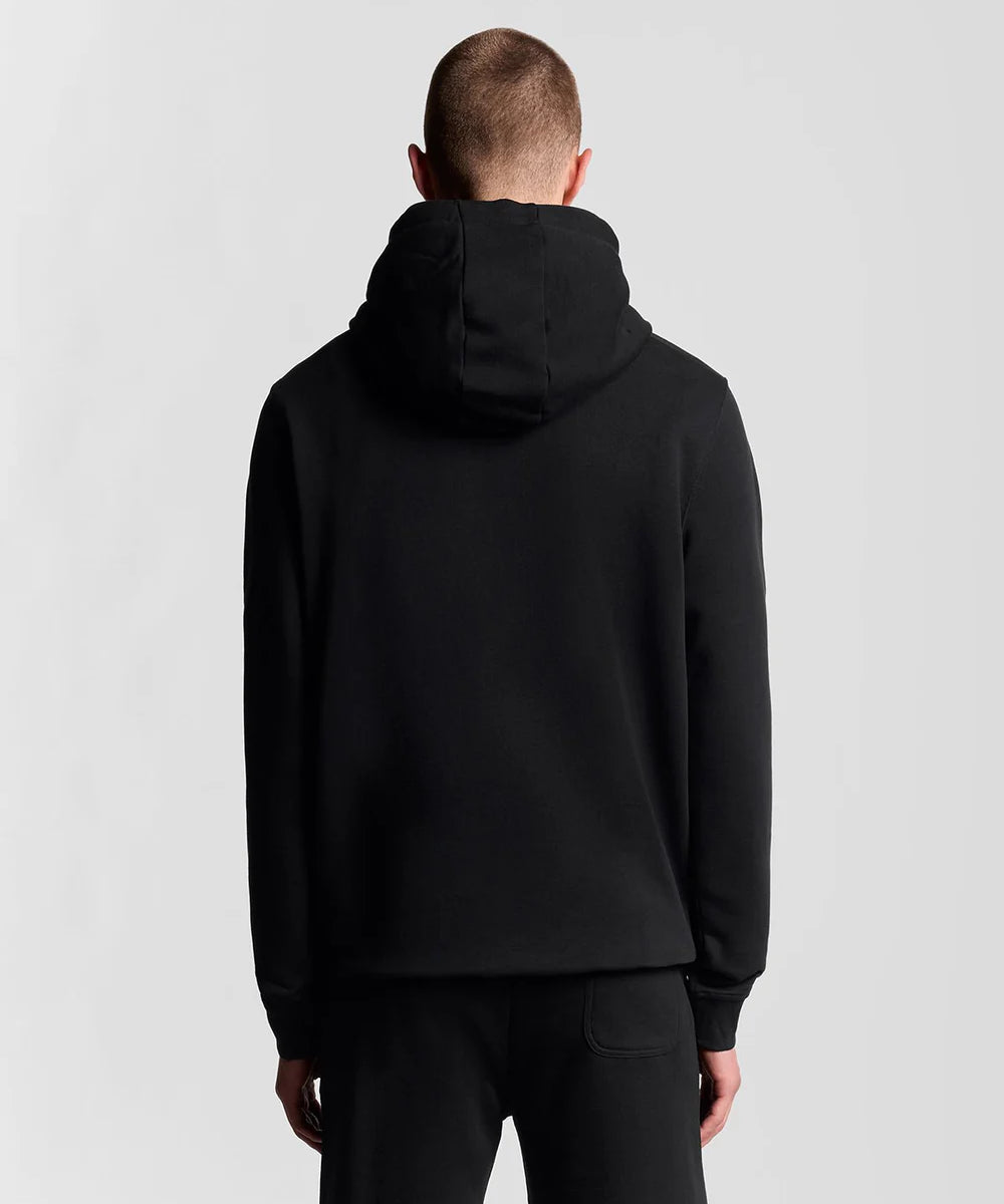 Lyle and Scott Pullover Hoodie Jet Black hinten