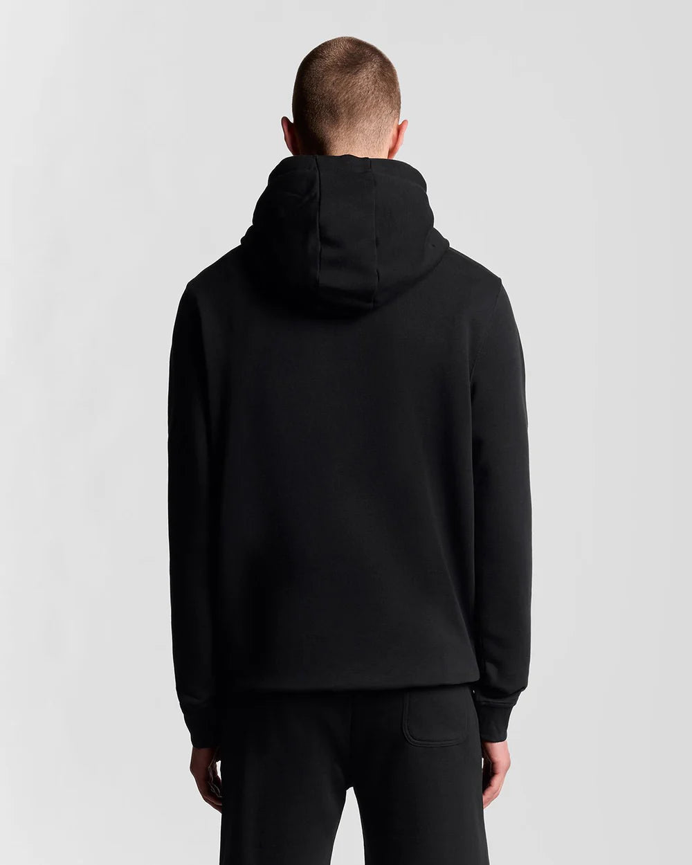 Lyle and Scott Pullover Hoodie Jet Black hinten