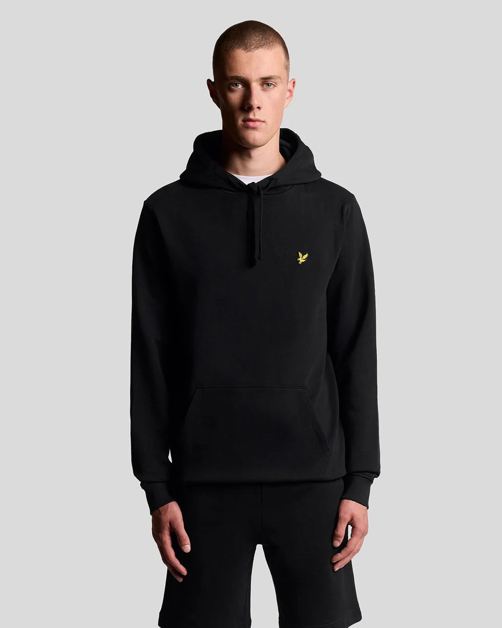 Lyle and Scott Pullover Hoodie Jet Black