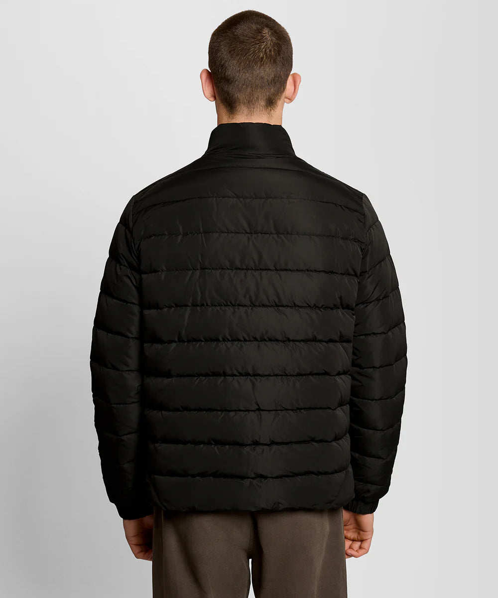 Lyle & Scott Quilted Jacket Jet Black Rückansicht