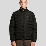Lyle and Scott Quilted Jacket Jet Black Vorderansicht