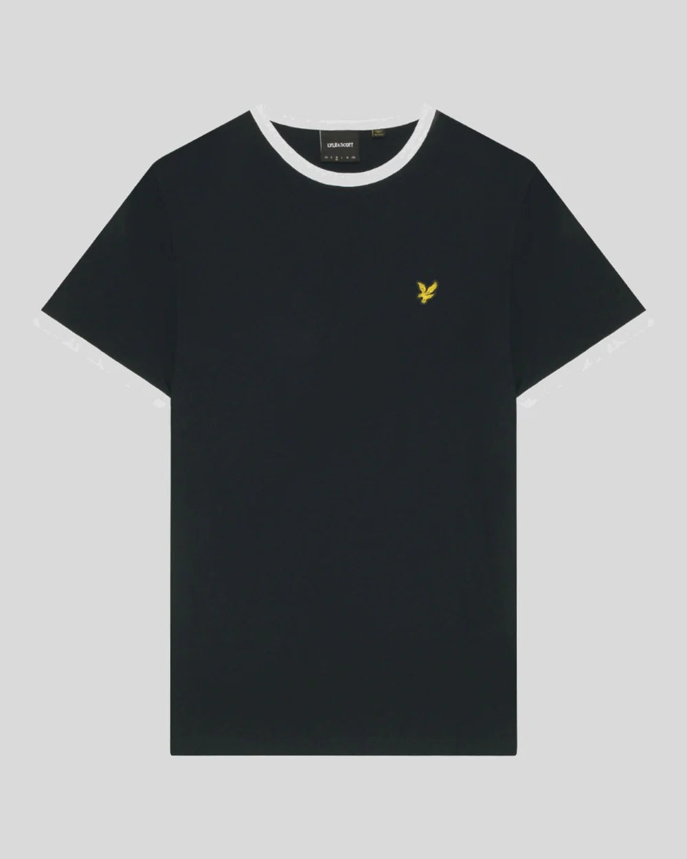 Lyle and Scott Ringer T-Shirt Dark Navy White