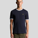 Lyle & Scott Ringer T-Shirt Dark Navy White