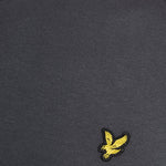 Lyle and Scott Ringer T-Shirt Gunmetal White Detailansicht