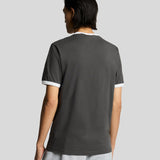 Lyle & Scott Ringer T-Shirt Gunmetal White hinten