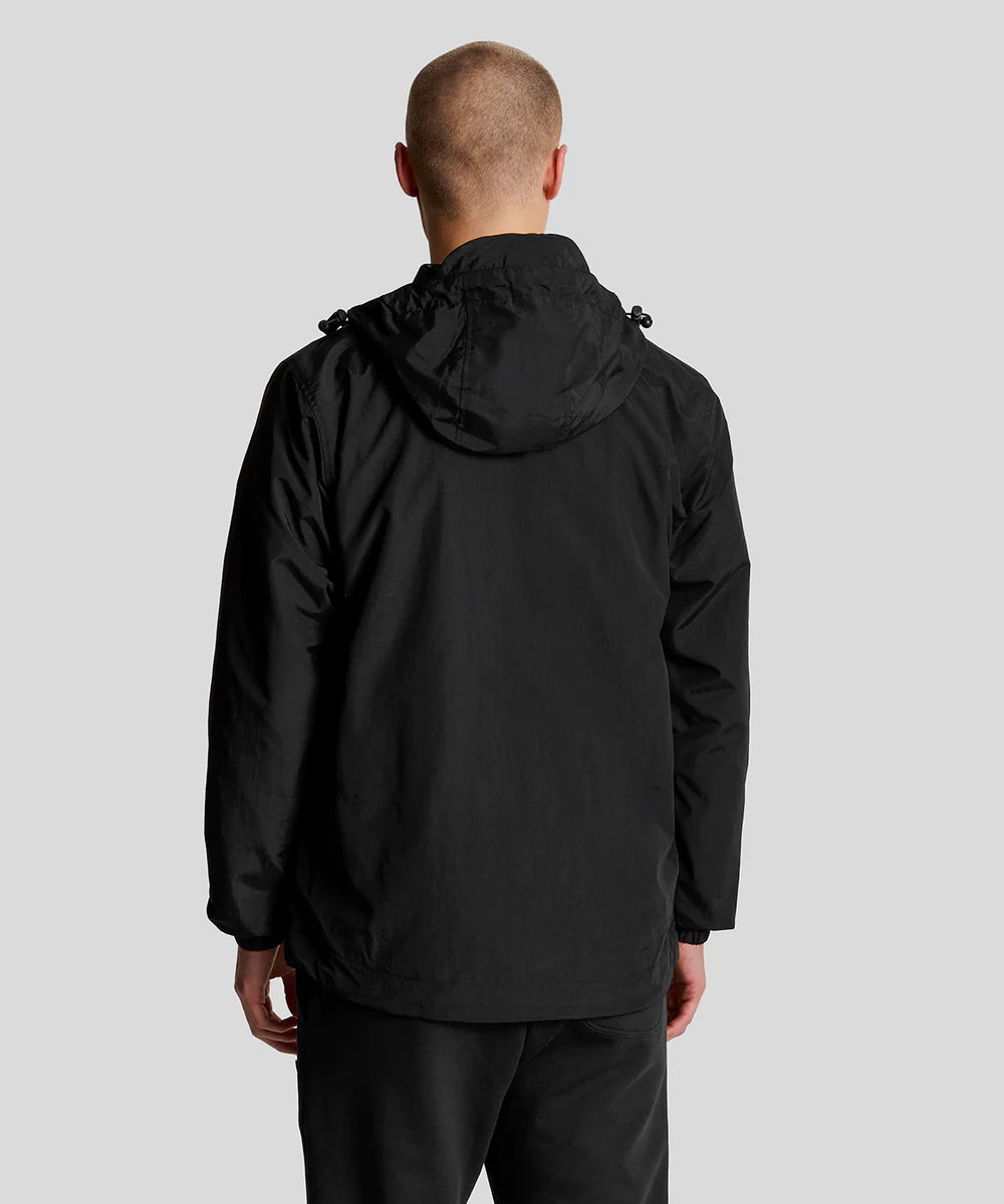 Lyle & Scott Zip Through Hooded Jacket Jet Black hinten