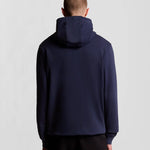 Lyle & Scott Zip Through Hoodie Navy hinten