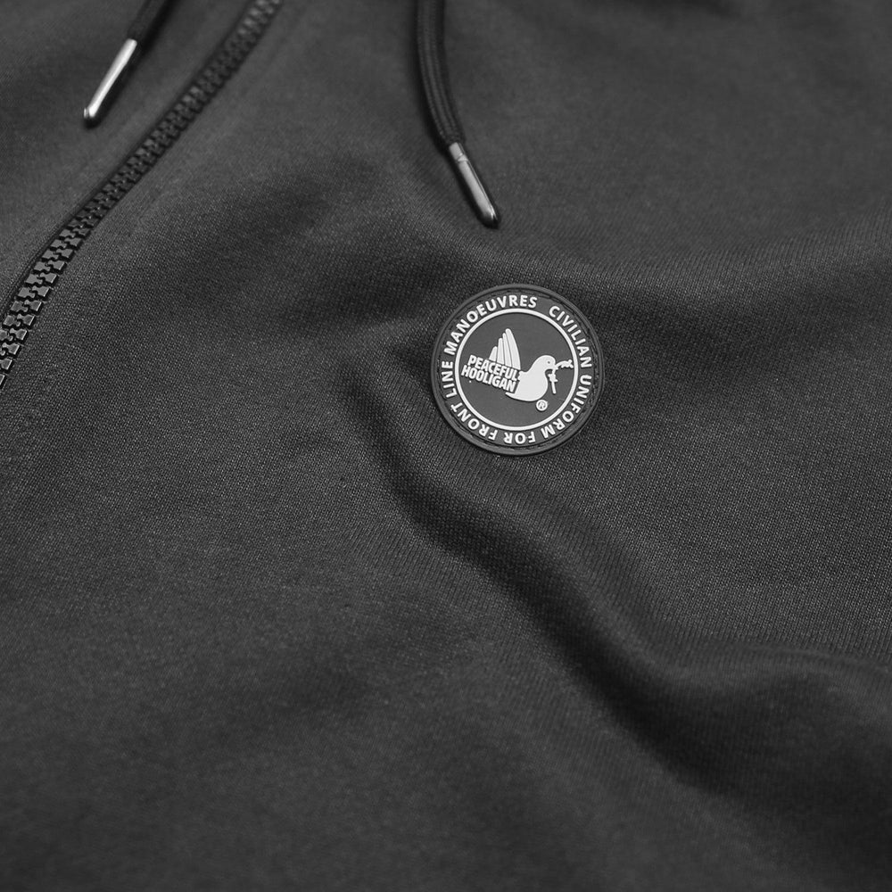 Peaceful Hooligan Bail Hoodie Black Detailansicht