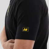 Peaceful Hooligan Lines T-Shirt Black Ärmel