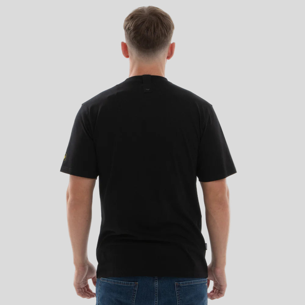Peaceful Hooligan Lines T-Shirt Black hinten