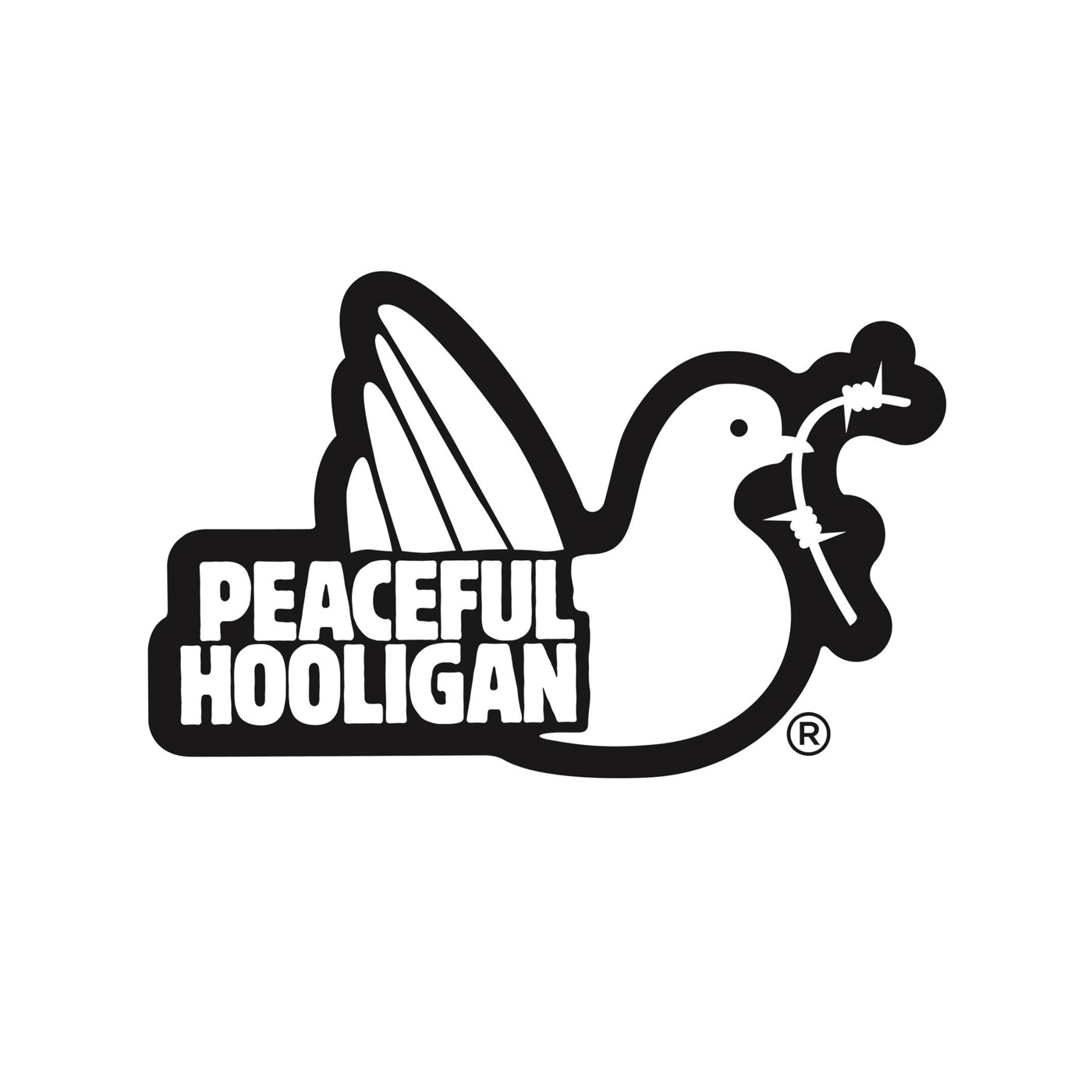 Das Logo der Marke Peaceful Hooligan