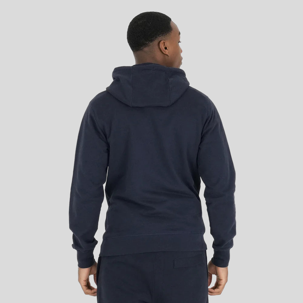Peaceful Hooligan Outline Hoodie Navy hinten