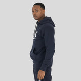 Peaceful Hooligan Outline Hoodie Navy seitlich