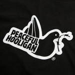 Peaceful Hooligan Outline T-Shirt Black Detailansicht