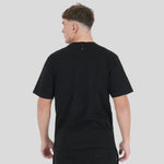 Peaceful Hooligan Outline T Shirt Black hinten