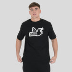 Peaceful Hooligan Outline T-Shirt - Black