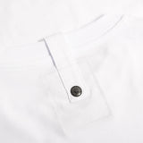 Peaceful Hooligan Outline T-Shirt White Detailansicht