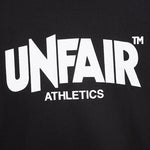 Unfair Athletics Classic Label-T-Shirt Black Detailansicht