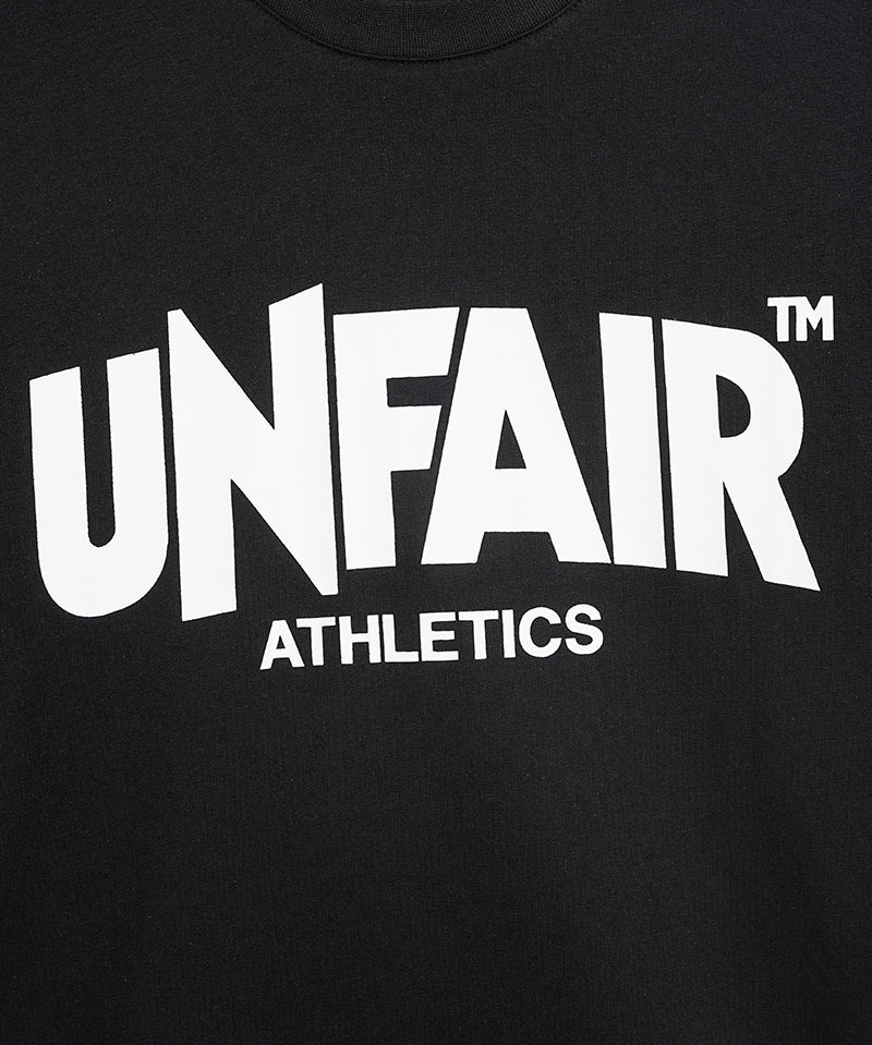 Unfair Athletics Classic Label-T-Shirt Black Detailansicht