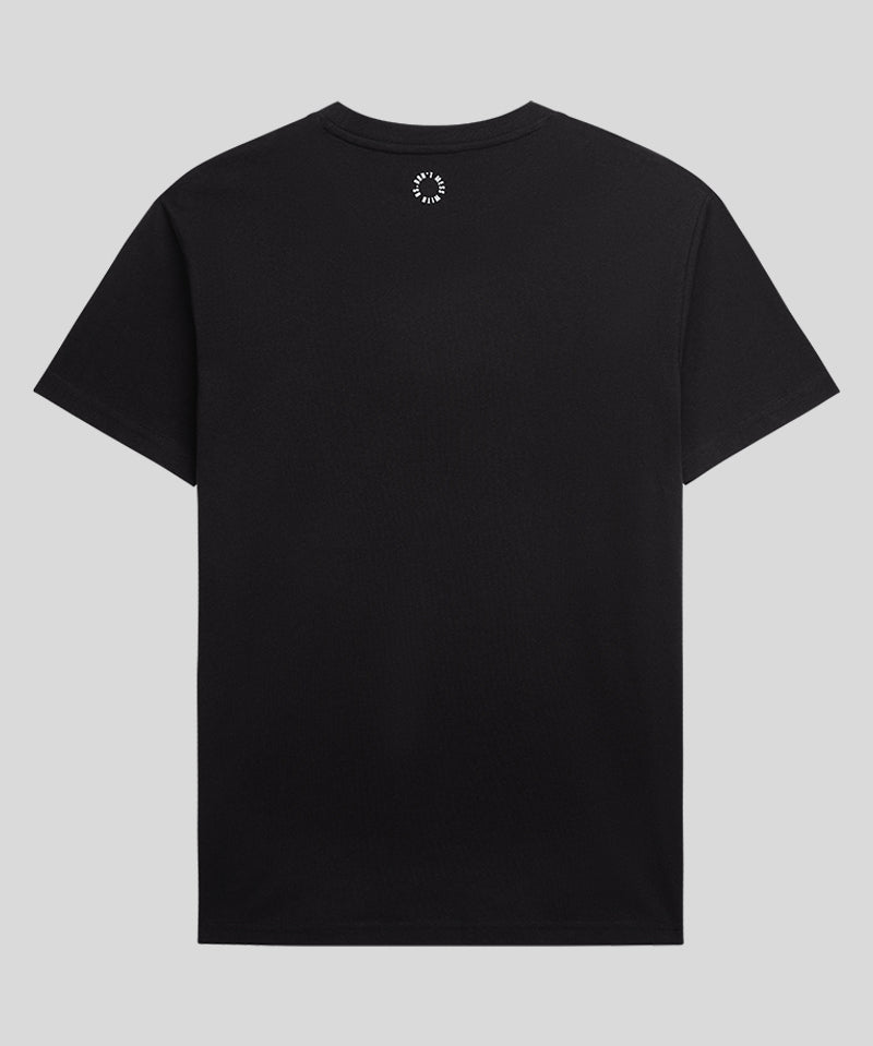 Unfair Athletics Classic Label T-Shirt Black hinten