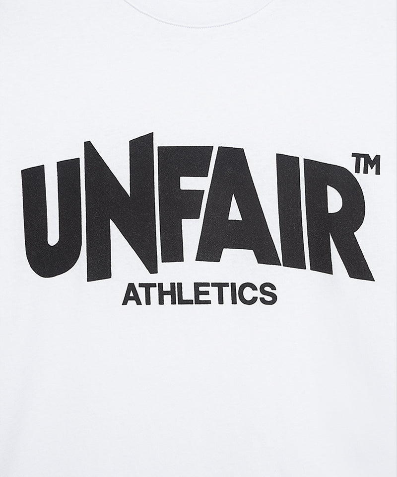 Unfair Athletics Classic Label T-Shirt White Detailansicht
