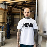 Unfair Athletics Classic Label T-Shirt White Lifestyle